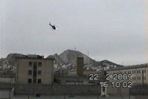 paleokostas knast ausbruch mit hubschrauber am 22.02.09