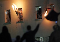 Solidarity assemblies outside prisons in Greece
