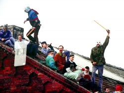 Knastrevolte in Strangeways 1990 in England