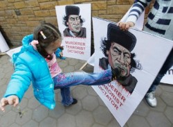 Kinderpower gegen Gaddafi