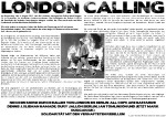 London Calling - auf den Straßen Berlins ist nach den Ereignissen in Englang ein Poster aufgetaucht