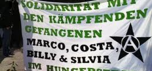 Solidarität mit den kämpfenden Gefangenen - Marco, Costa, Billy & Silvia im Hungerstreik - Solidarität mit den in der Schweiz inhaftierten Anarchisten Marco Camenisch, Luca (Billy) Bernasconi, Costantino Ragusa und Silvia Guerini