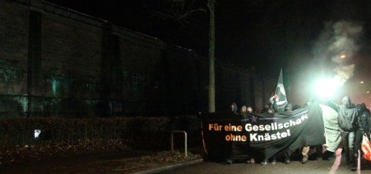Silvester zum Knast - Demo 2011 in Freiburg