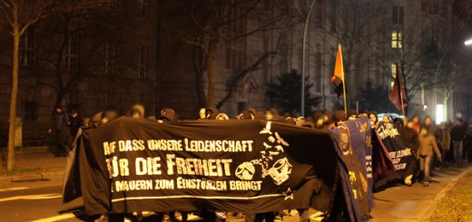Silvester zum Knast - Demonstration 2011 in Berlin